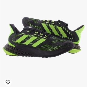 Adidas‎ 4DFWD Pulse Shoes in neon green and black Size 7 men 8.5 women